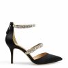 HARLO Australia Adelaide - Black Point Toe Bridal Heel Black