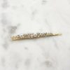 The White Collection Aliya - Pearl And Crystal Bridal Hair Pins Silver