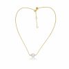 Lola Knight Lola Knight - Clara - Pearl Necklace - 18Ct Gold Bridal Necklaces