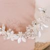 Windsor Bridal Autumn - Sweet Floral Bridal Hair Clip Silver