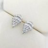 The White Collection Blaire - Crystal Marquise Cluster Stud Bridal Earrings Earrings