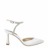 Badgley Mischka Kamilah - Pointed Toe Stiletto - White White