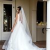 The White Collection Josie Lace Tulle Veil Veils