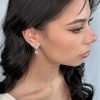 Windsor Bridal Clarissa - Marquise And Pear Delicate Crystal Drop Bridal Earrings Earrings