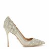 Badgley Mischka Rouge - Ivory High Heel