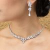 Windsor Bridal Courtney - Statement Crystal Bridal Necklace Bridal Necklaces